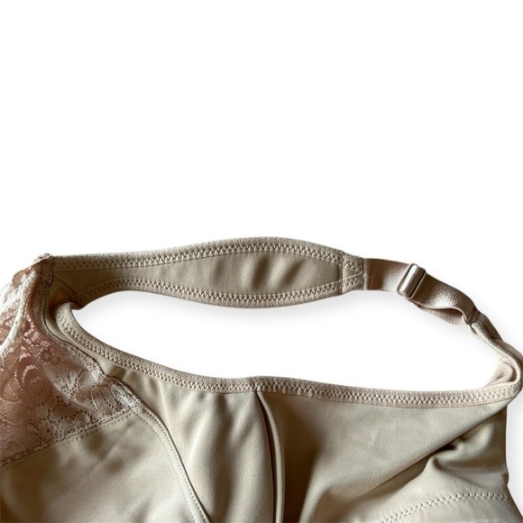 Glamorise bra beige with lace women’s size 44DD - Picture 8 of 12